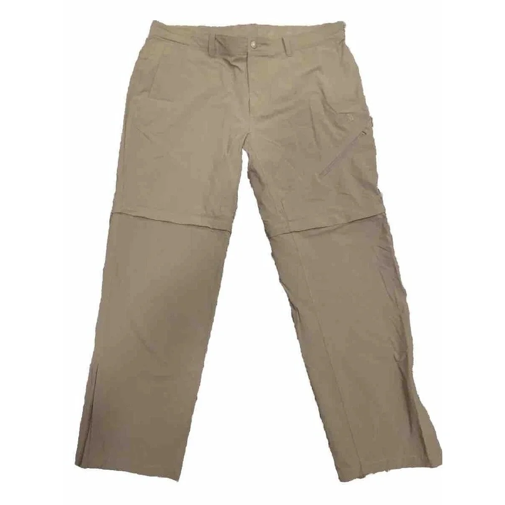 The North‎ Face Hiking Pants/Shorts Mens 40x32 Convertible Hiking Gray A3XA